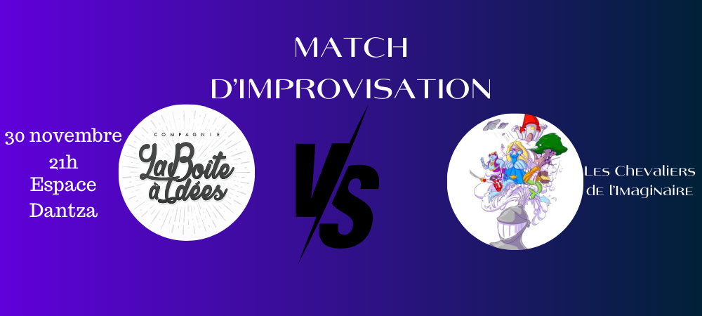 Match d'Impro : CBAI vs Les Chevaliers de l'Imaginaire